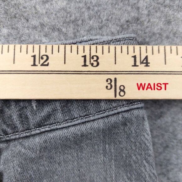 Madewell ’90s Straight Jeans Women’s Sz 26 Gray Wash High Rise Classic Denim - Picture 3 of 12